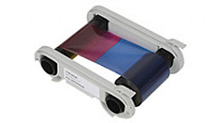 Полноцветная лента  (YMCKOK) для двусторонней печати на 200 оттисков с чистящим роликом в Благовещенске