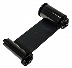 Черная смолянисто-восковая (Resin+Wax) лента (К) на 1200 оттисков с чистящим роликом в Благовещенске